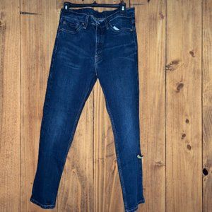LEVI 510 SKINNY FIT MEN'S JEANS - 33x30 - LIKE NEW